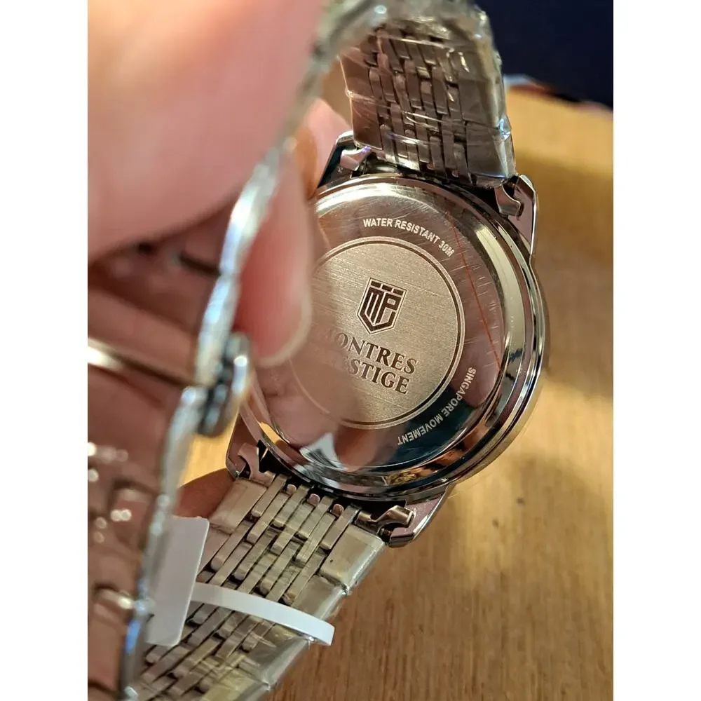 Montres Prestige x INVICTA Men's 45mm Steel MPW-0245
